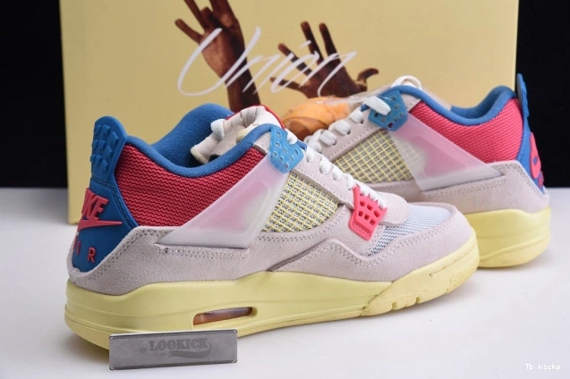 Cheap TBK Jordan 4 Retro Union Ice Air Guava DC9533-800 0818
